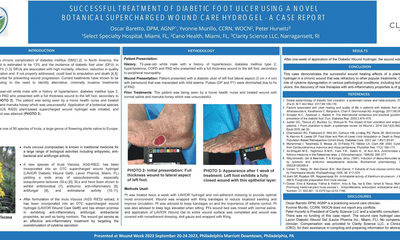 Poster Presented at the American Professional Wound Care Association (APWCA) Wound Week 2023