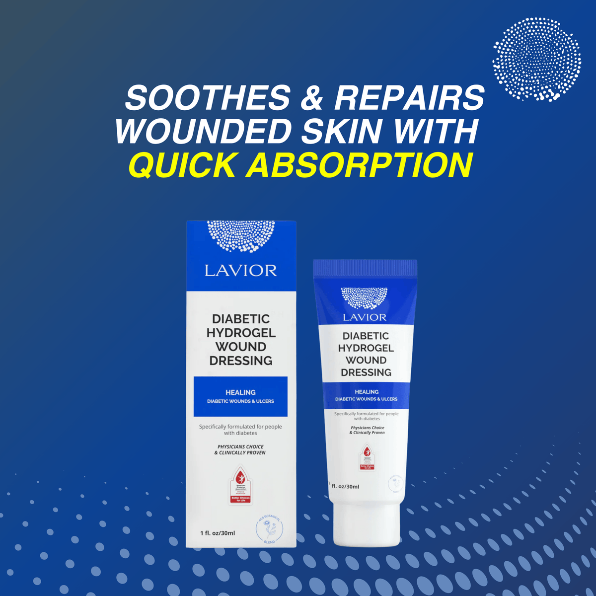 Diabetic Wound Gel - 1oz