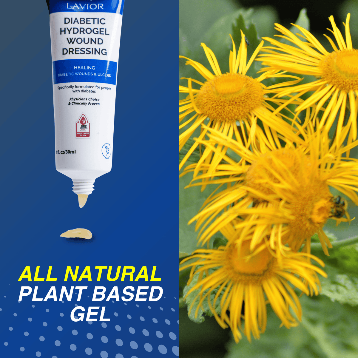 Diabetic Wound Gel - 1oz