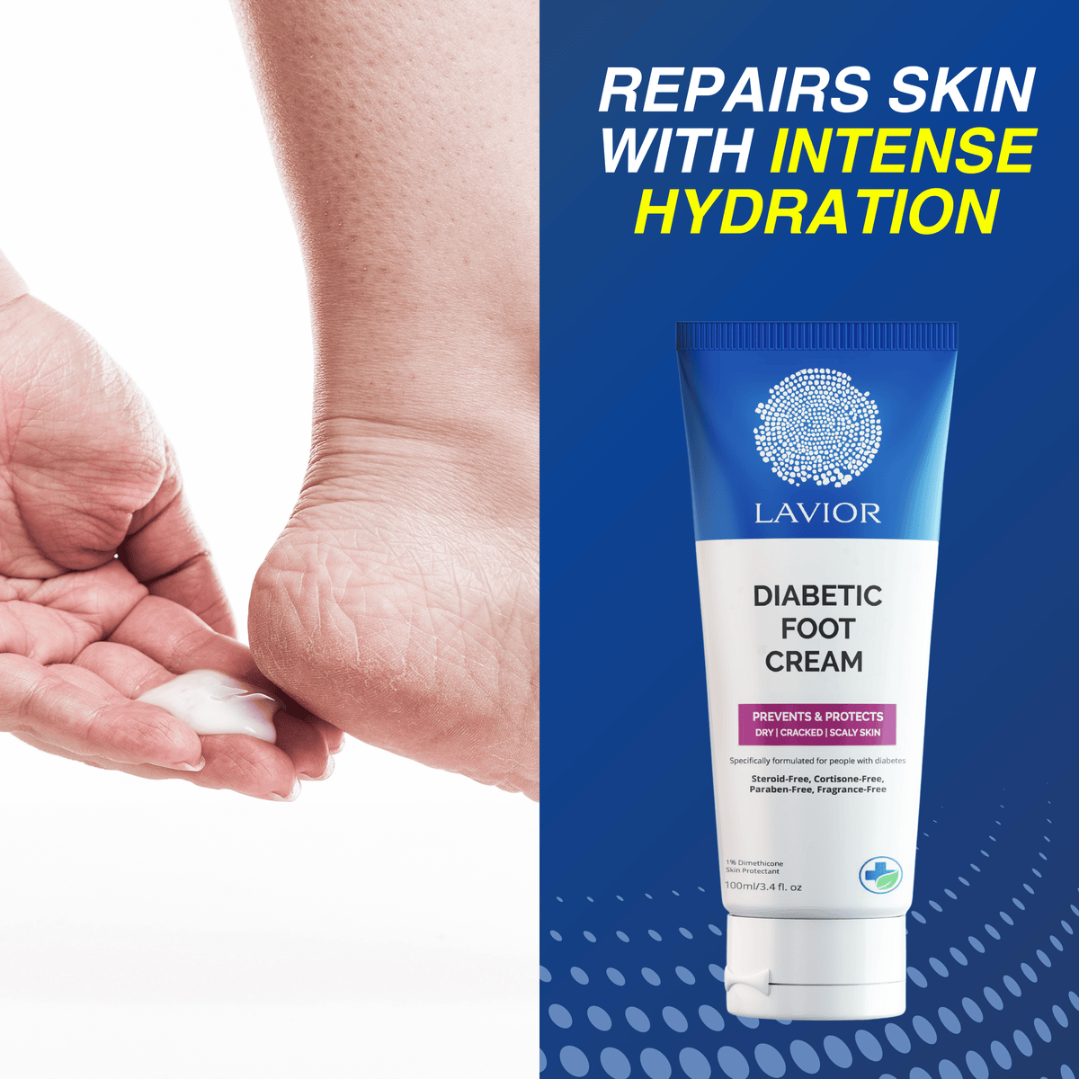 Diabetic Foot Cream - 3.4oz