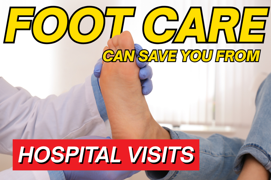 Blog thumbnail for an article on diabetic foot hygiene