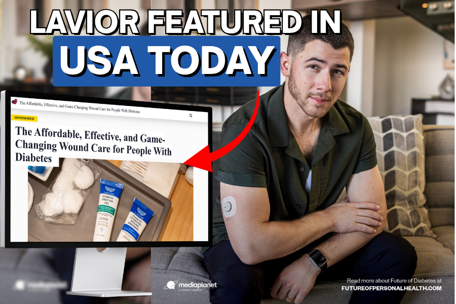 Lavior Featured in USA Today: Changing the Future of Diabetic Wound Care