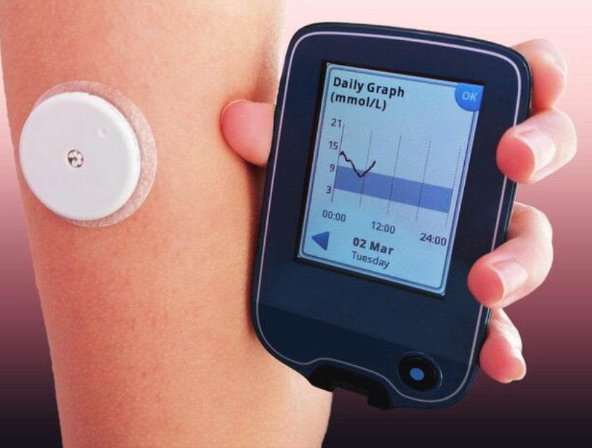 Changing an insulin pod on the skin