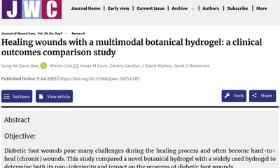 Healing wounds with a multimodal botanical hydrogel: a clinical outcomes comparison study