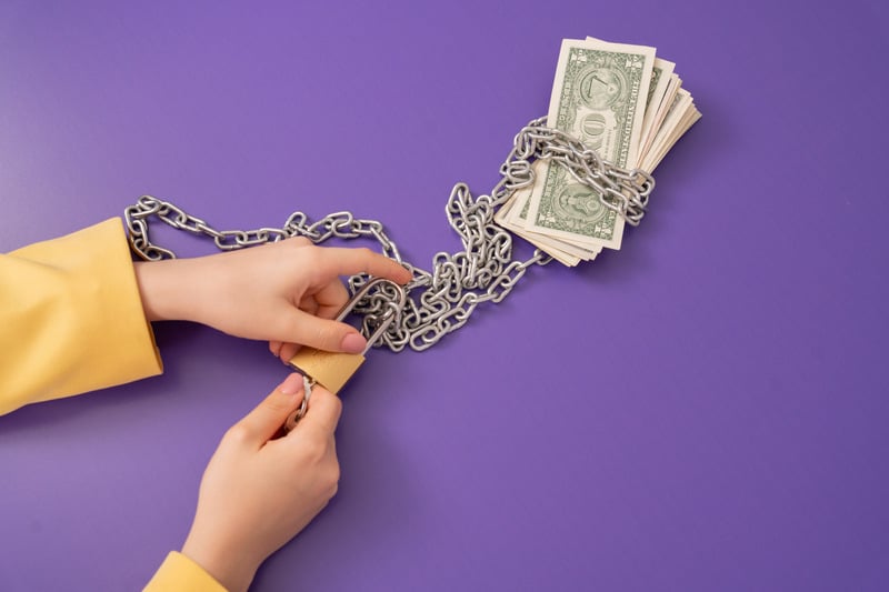 Medical bills and financial debt concept