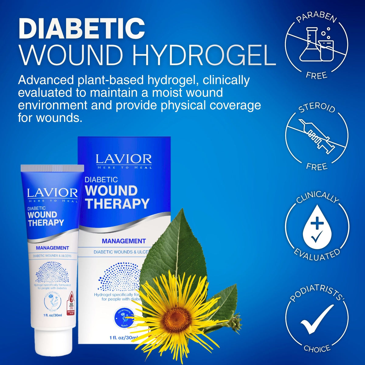 Lavior Diabetic Wound Therapy Gel - 1oz – Lavior