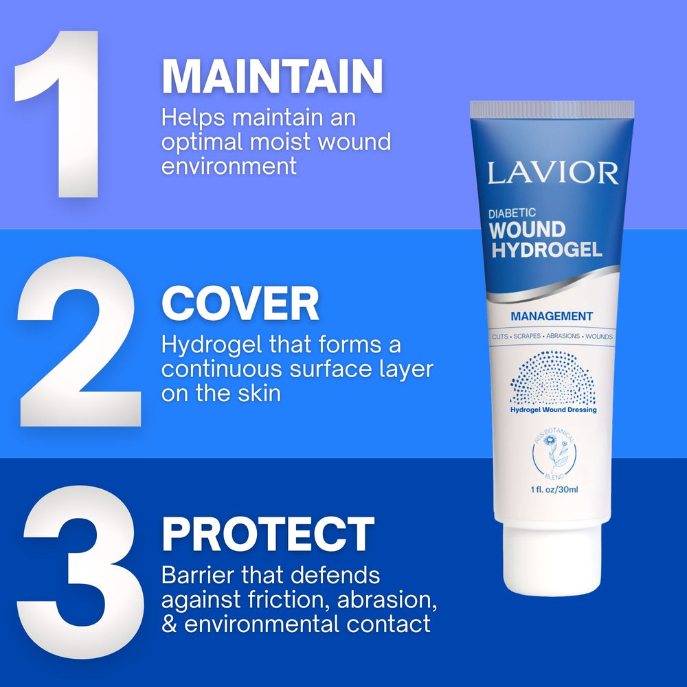 Lavior Diabetic Wound Hydrogel - 1oz – Lavior