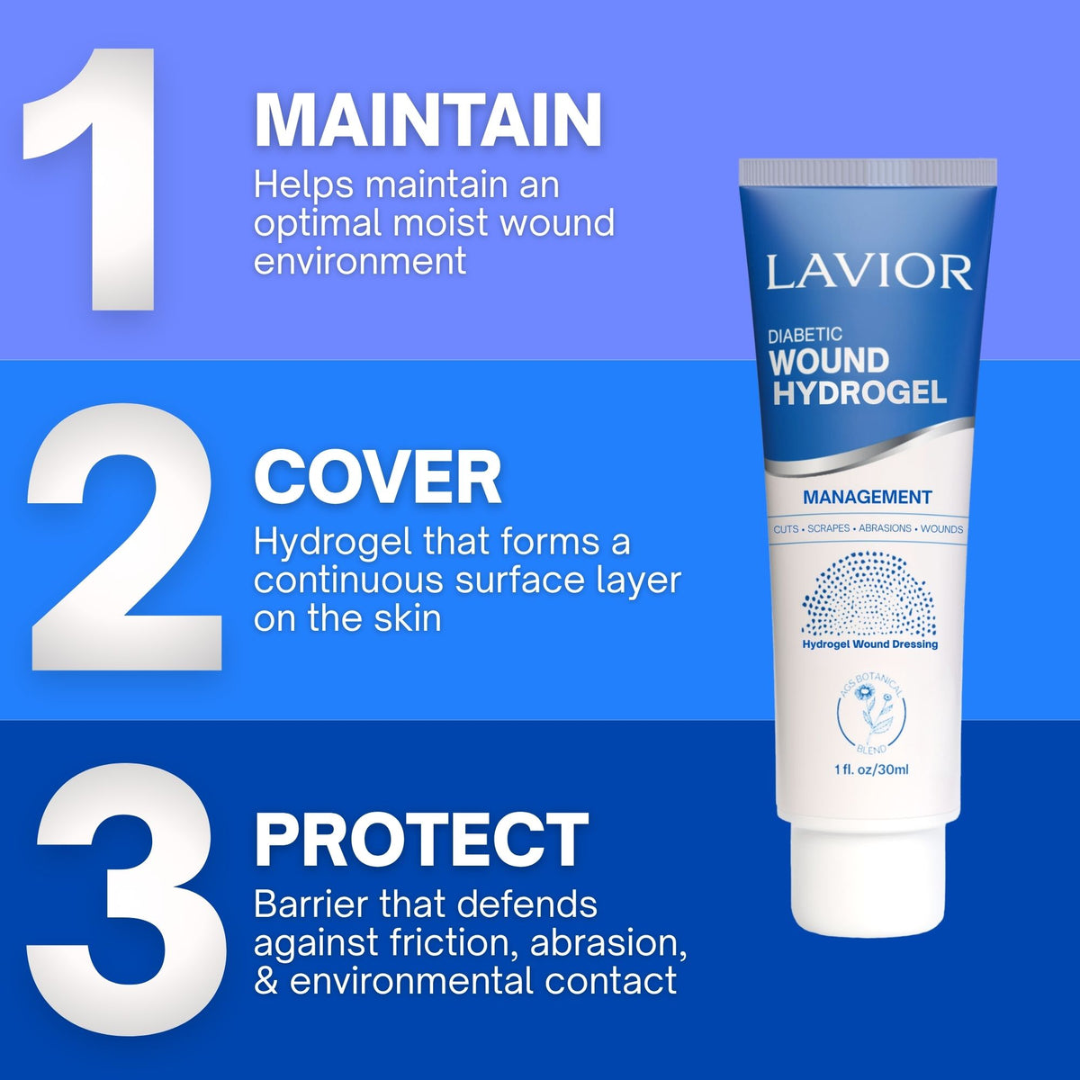 Diabetic Wound Hydrogel - 1oz