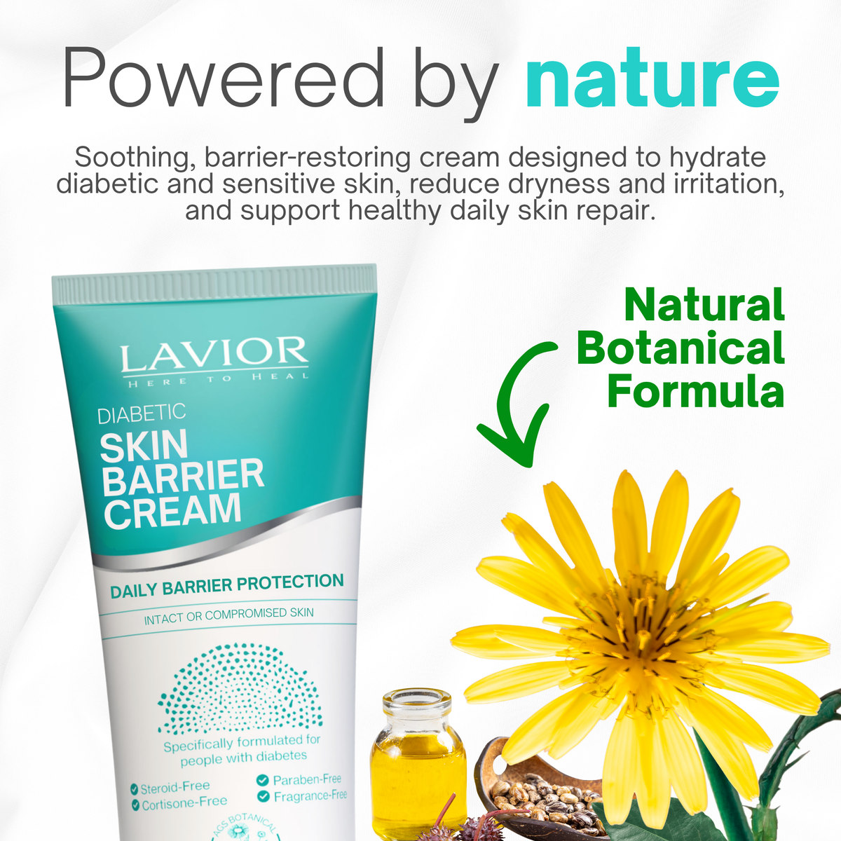 Diabetic Skin Barrier Cream - 3.4oz