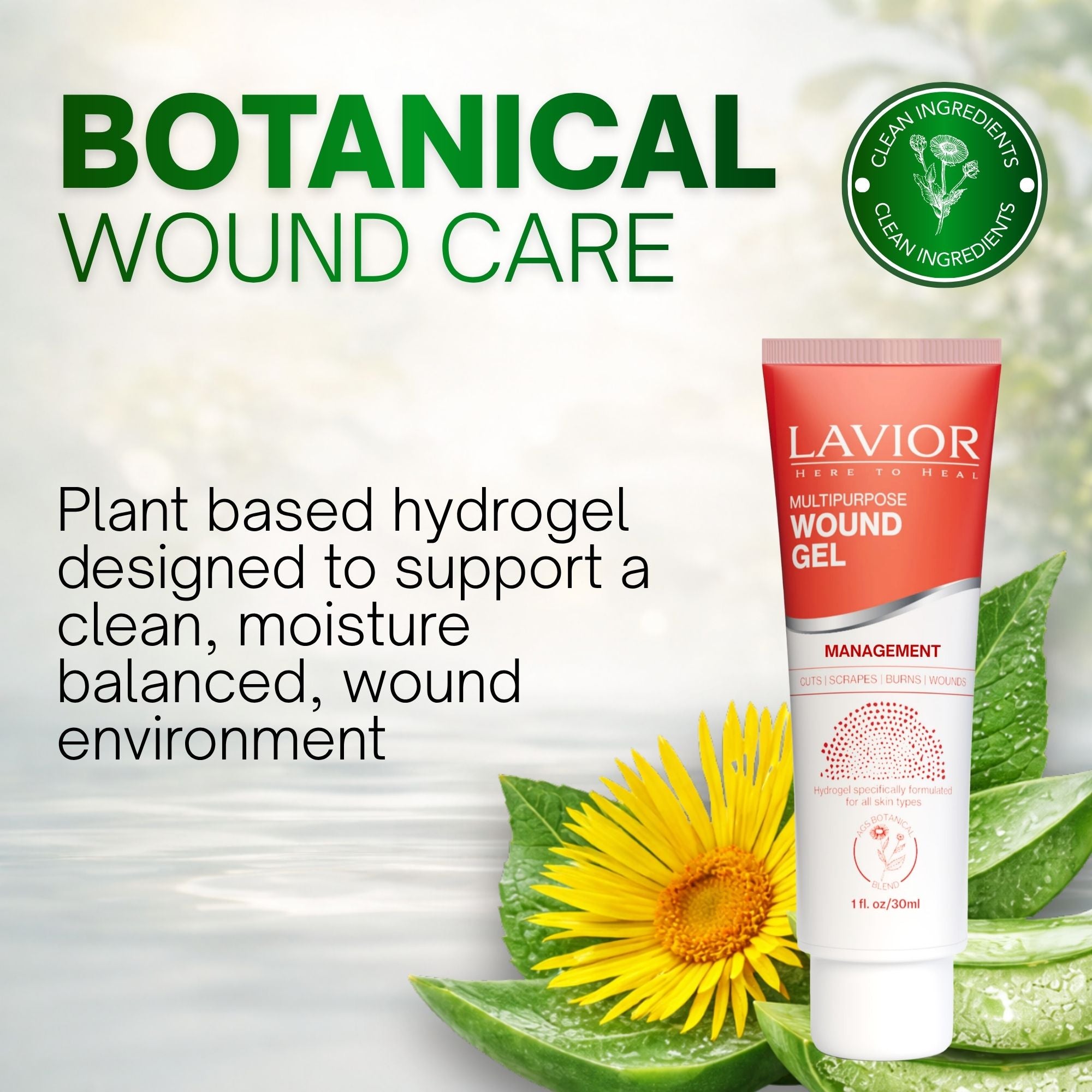 Multipurpose Wound Gel - 1oz – Lavior
