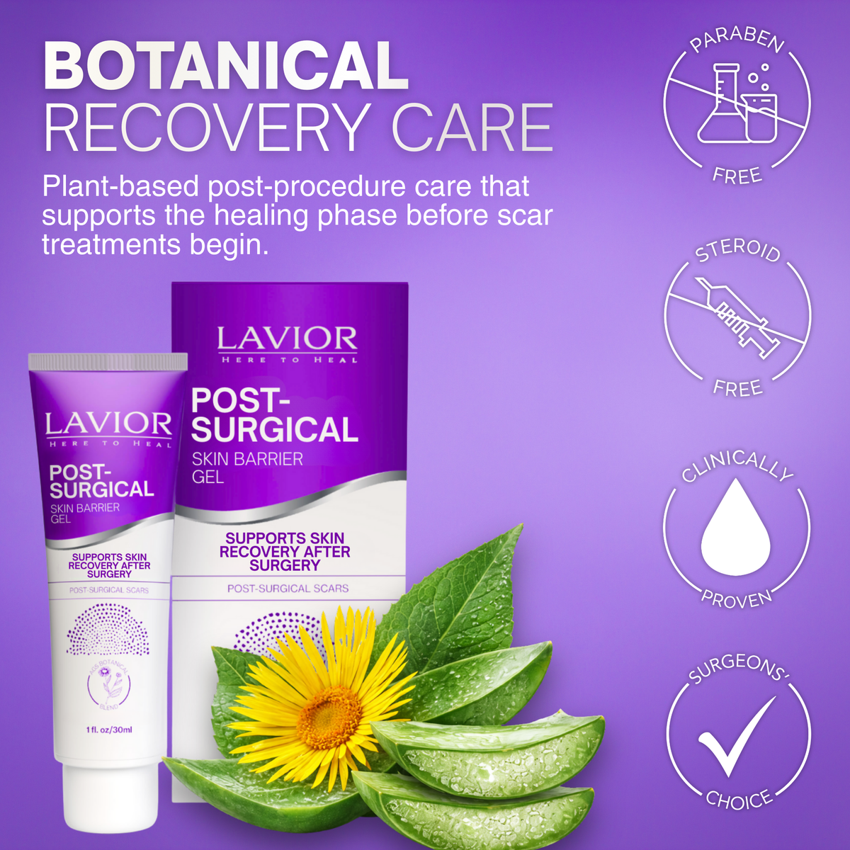 Post-Surgical Skin Barrier Gel - 1oz