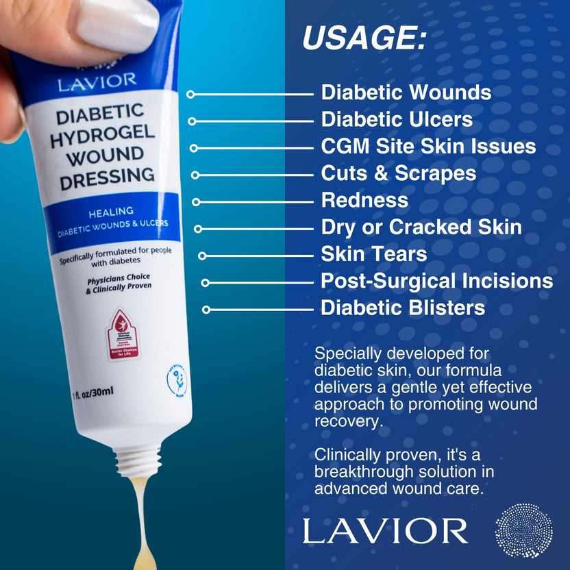 Lavior Diabetic Wound Gel - 1oz – Lavior