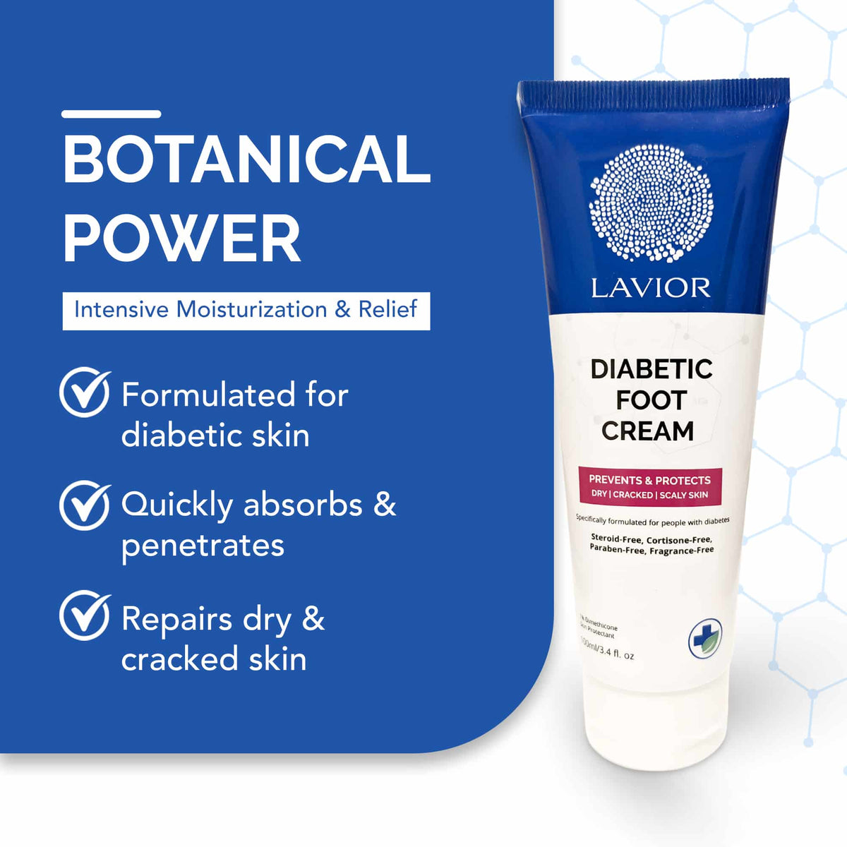 Diabetic Foot Cream - 3.4oz