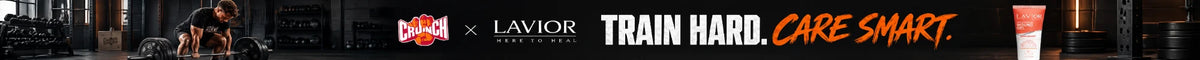 Crunch x Lavior: Train hard. Care smart.